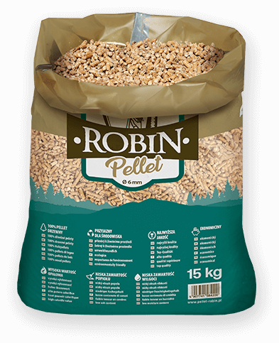 worek pelletu opałowego Robin do kupienia w Złotym Stoku lub sklepie internetowym